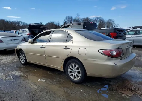 2003 Lexus Es 300 from USA, damaged, VIN JTHBF30G830097053